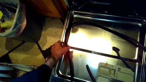 dishwasher leaking seal repair